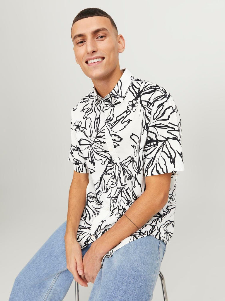 JACK AND JONES JORLAFAYETTE AOP SHIRT SS