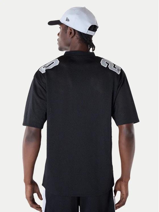 NEW ERA NFL MESH GRPHC JERSEY LASRAI  BLK