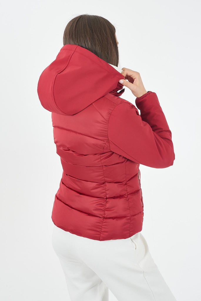 YES ZEE GIUBBINO DONNA TRAPUNTATO,FINTO GILET STACCABIL