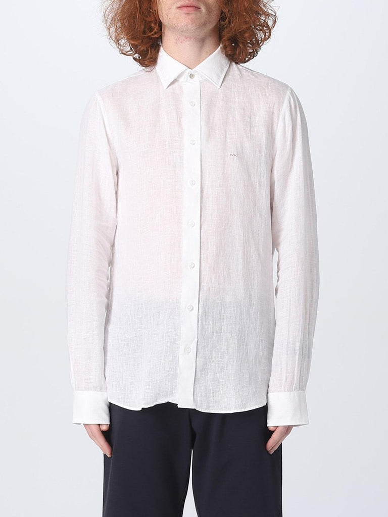 MICHAEL KORS LINEN  SLIM FIT SHIRT