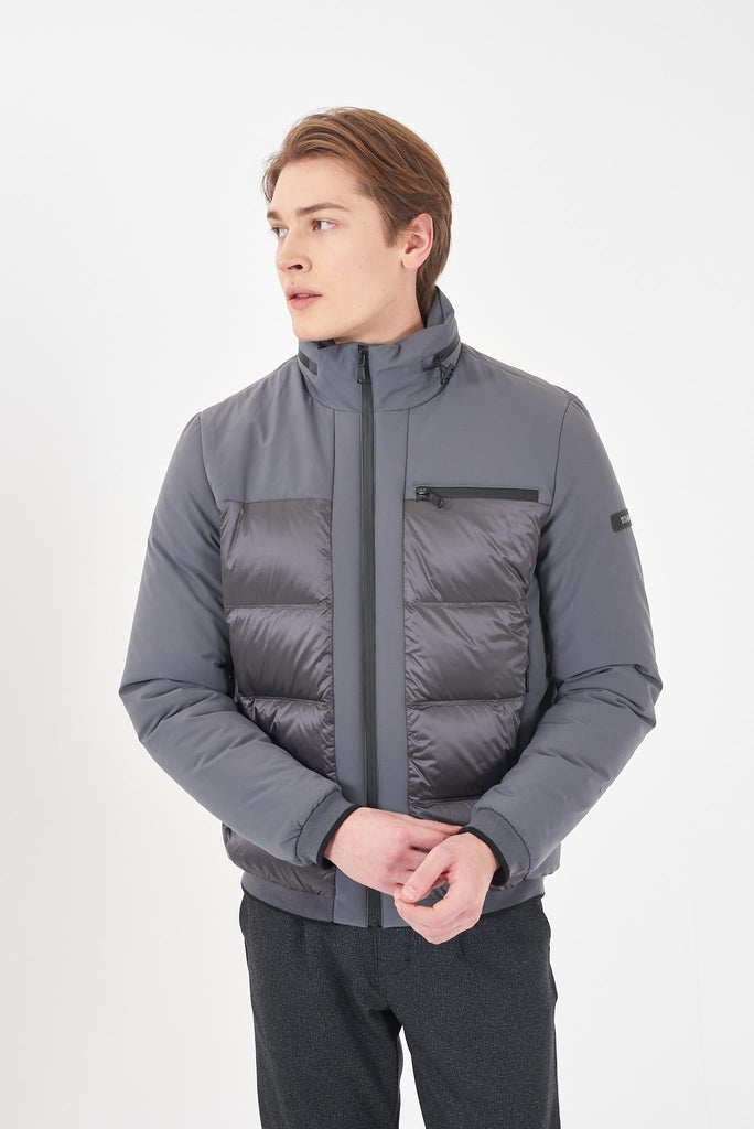 YES ZEE GIUBBINO UOMO TRAPUNTAO CON INSERTI SOFTSHELL