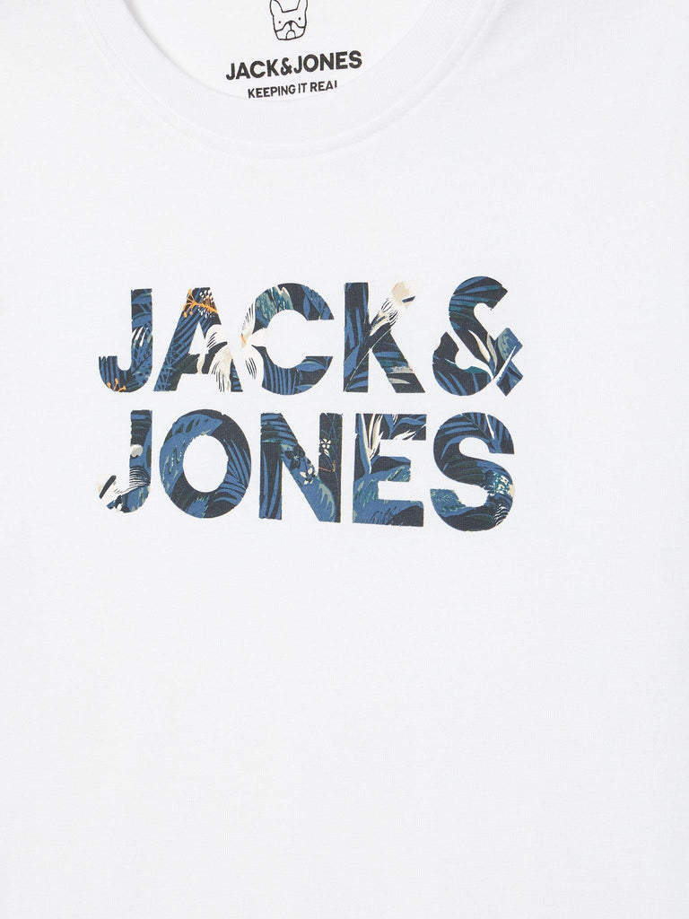 JACK JONES KIDS JJEBRYAN CORP LOGO TEE SS O-NECK SN JNR
