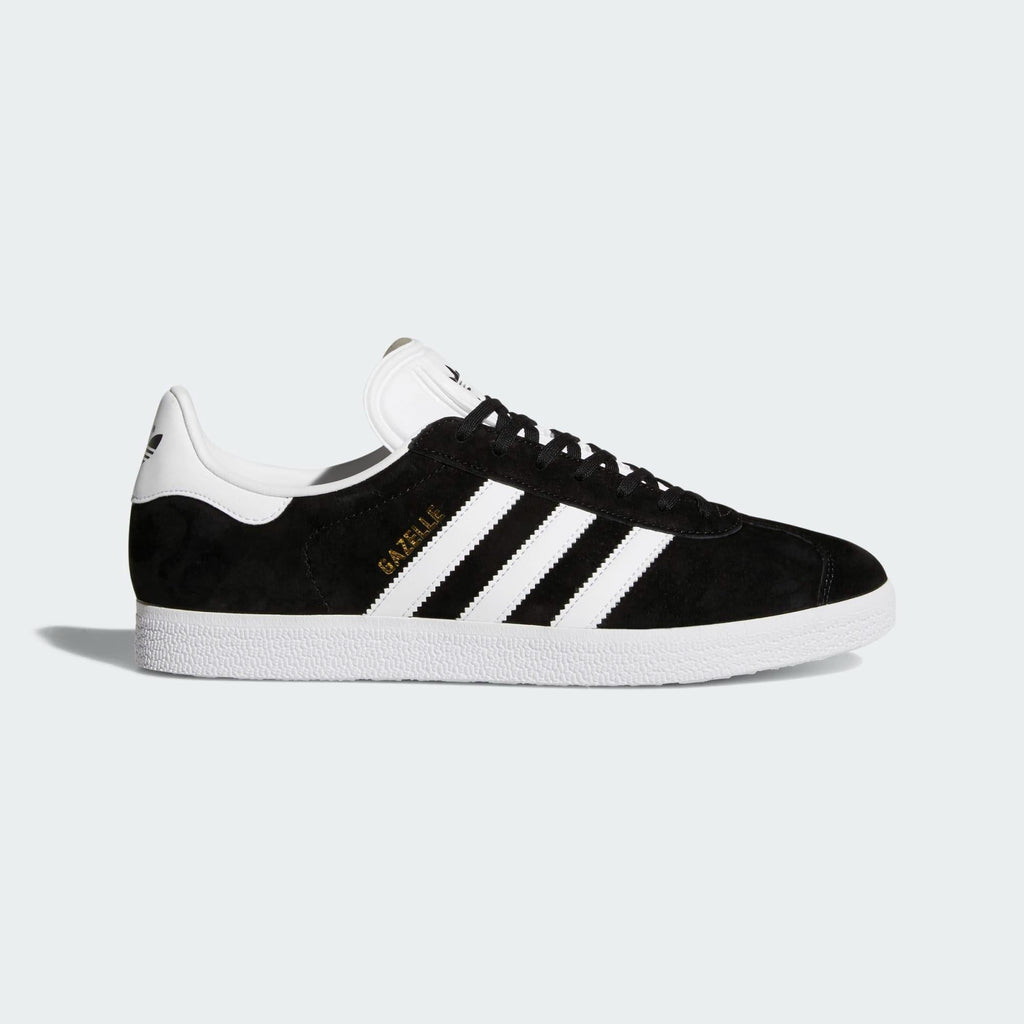 ADIDAS ORIGINALS GAZELLE             CBLACK/WHITE/GOLDMT