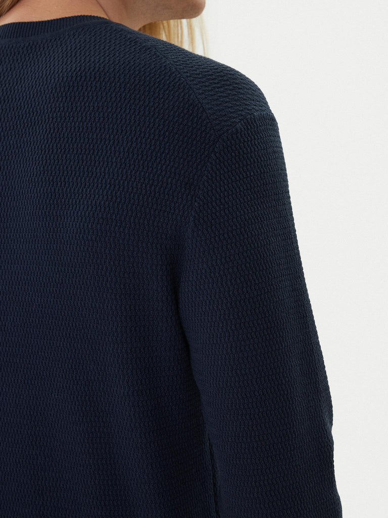 CALVIN KLEIN LS TEXTURE CTTN CREW