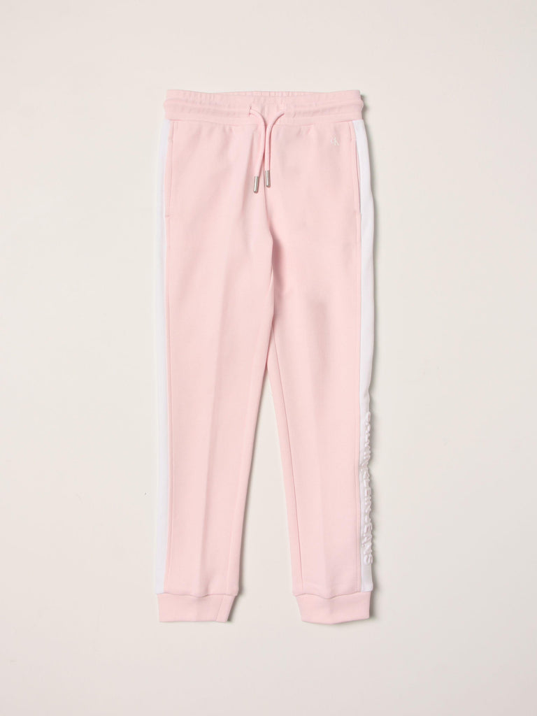 CALVIN KLEIN JEANS DEBOSSED LOGO SWEATPANTS