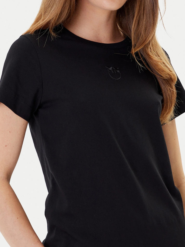 PINKO BUSSOLOTTO T-SHIRT JERSEY PATC