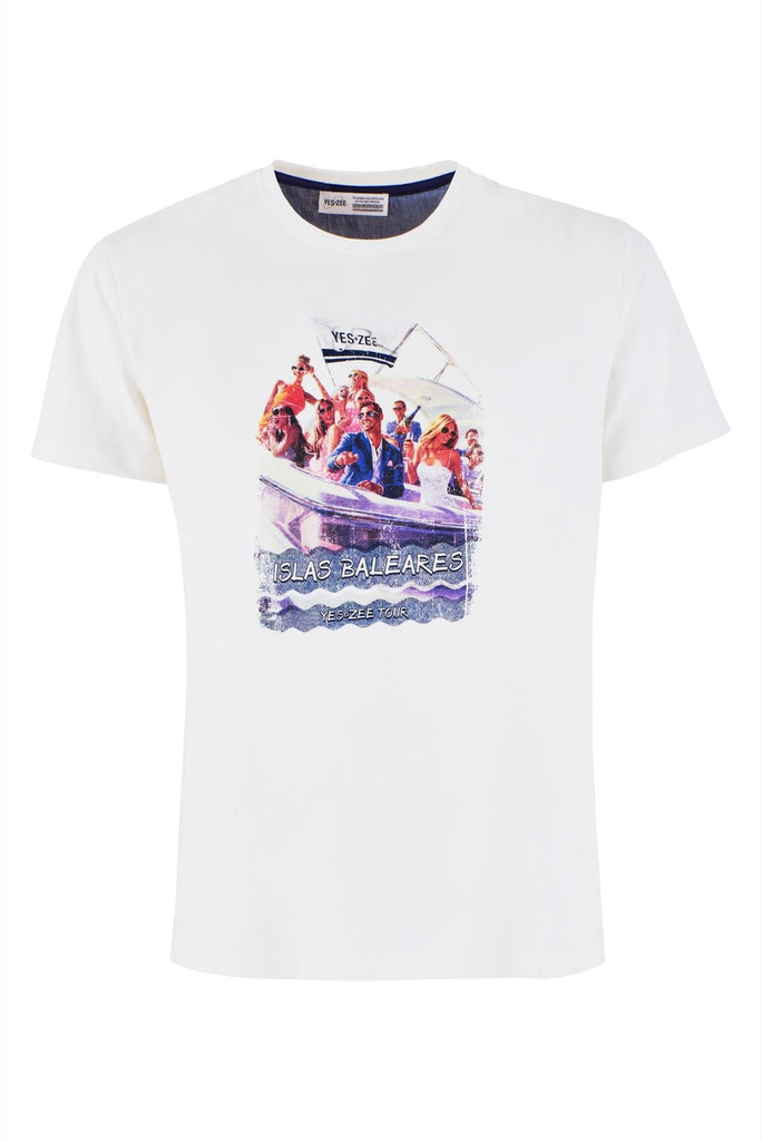 YES ZEE T-SHIRT UOMO GIROCOLLO, M/C