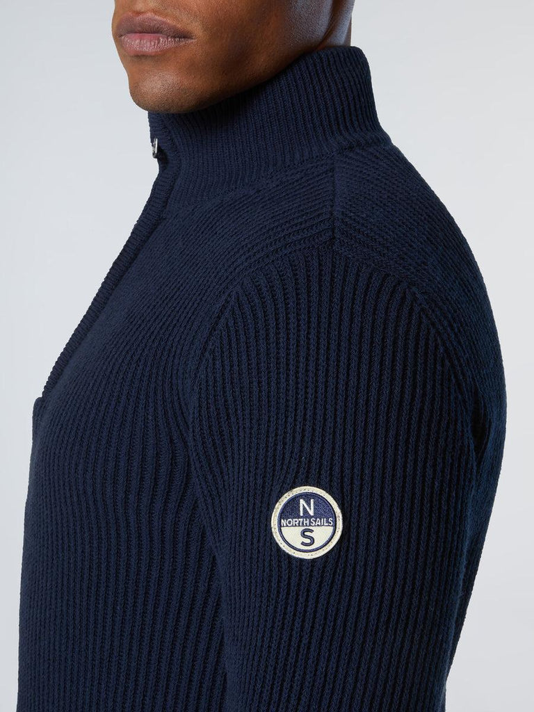 NORTH SAILS HALF ZIP 5GG  KNITWEAR