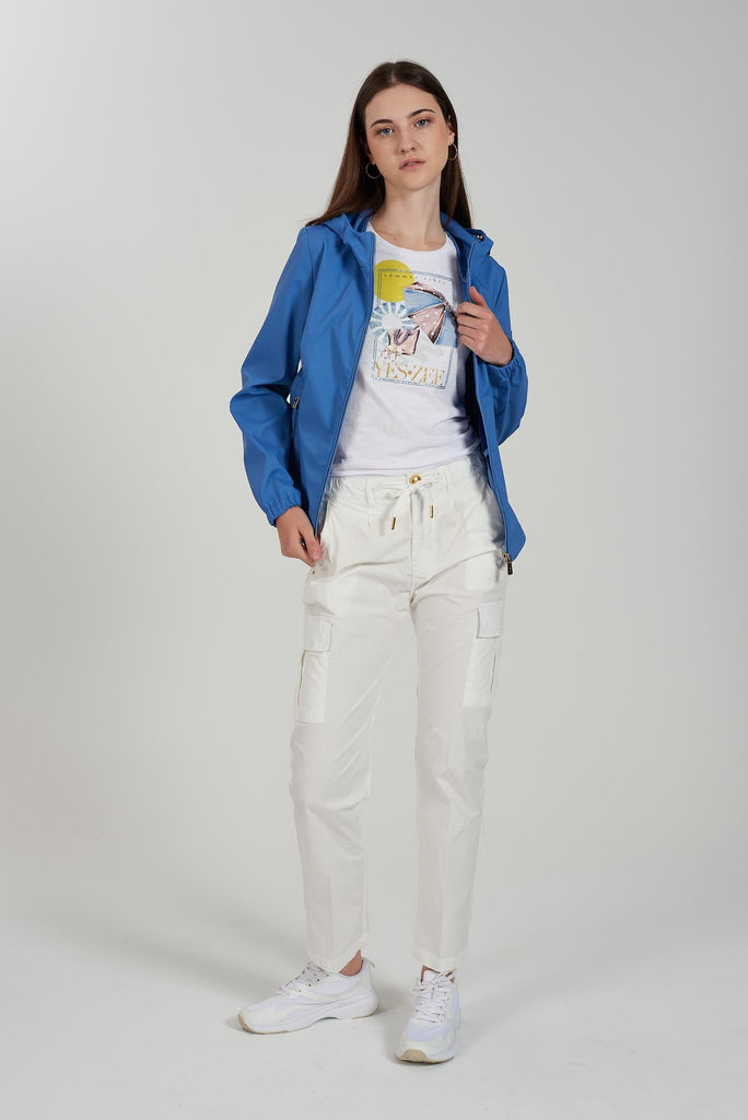 YES ZEE T-SHIRT DONNA GIROCOLLO, M/C