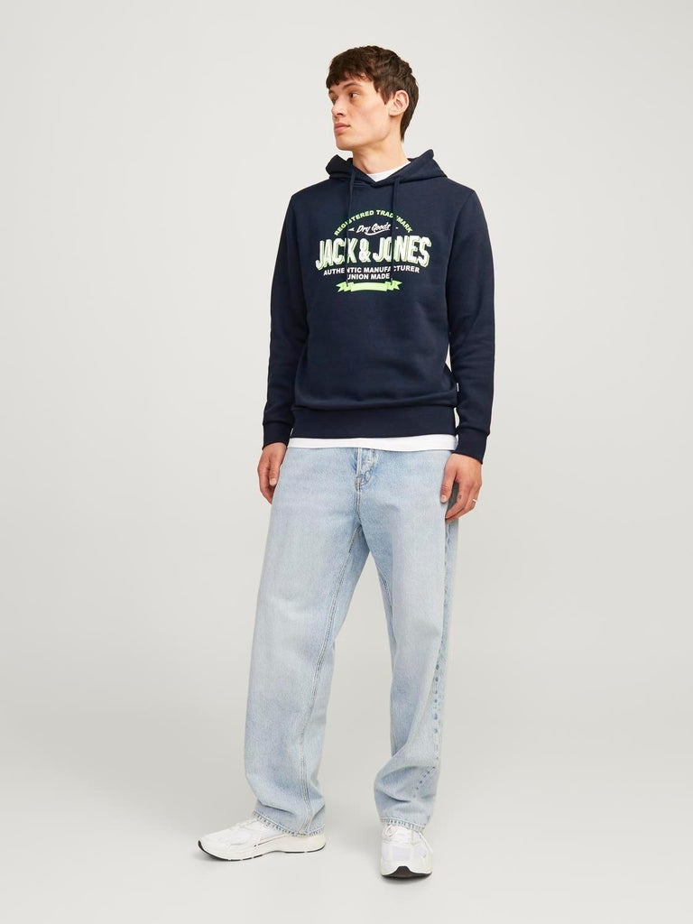 JACK AND JONES JJELOGO SWEAT HOOD 2 COL 24/25 NOOS