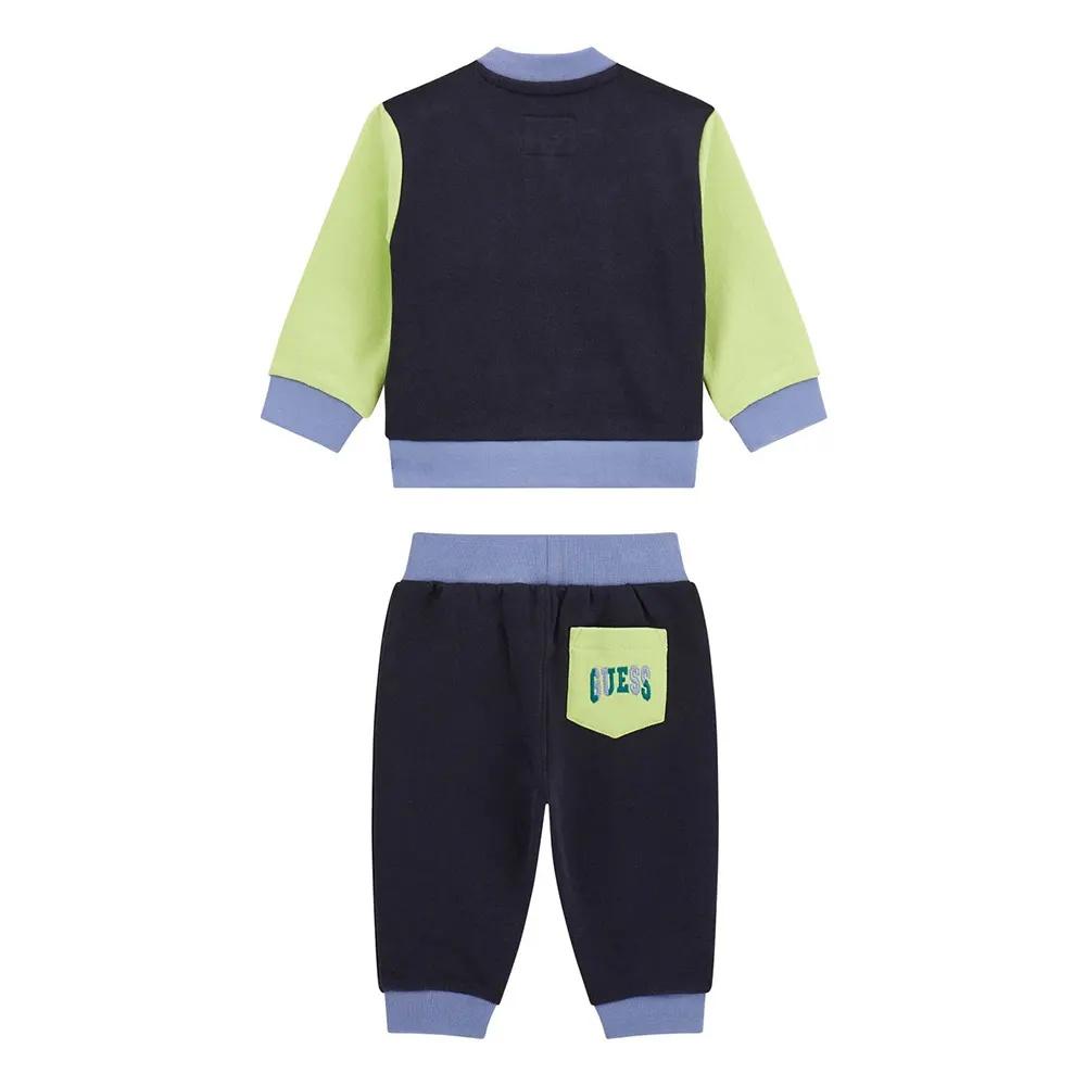 GUESS SET LS ACTIVE TOP W/ZIP + PANT