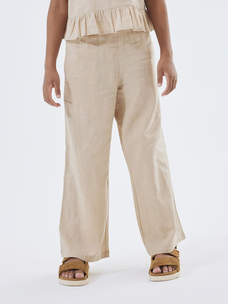 NAME.IT NKFFALINNEN WIDE PANT NOOS