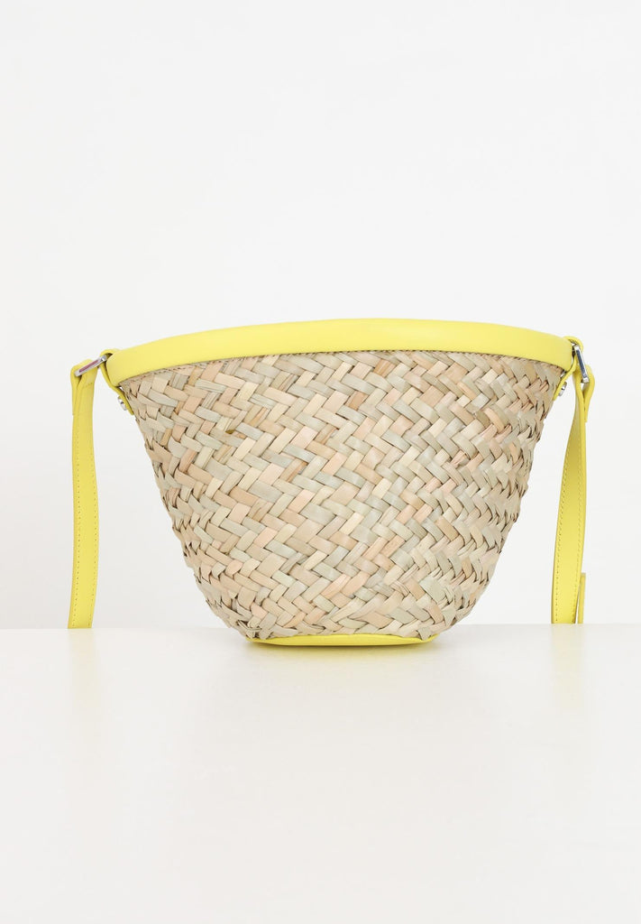 PINKO LOVE SUMMER BUCKET RAFIA + VIT