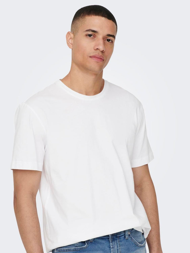 ONLY&SONS ONSMAX LIFE SS STITCH TEE NOOS