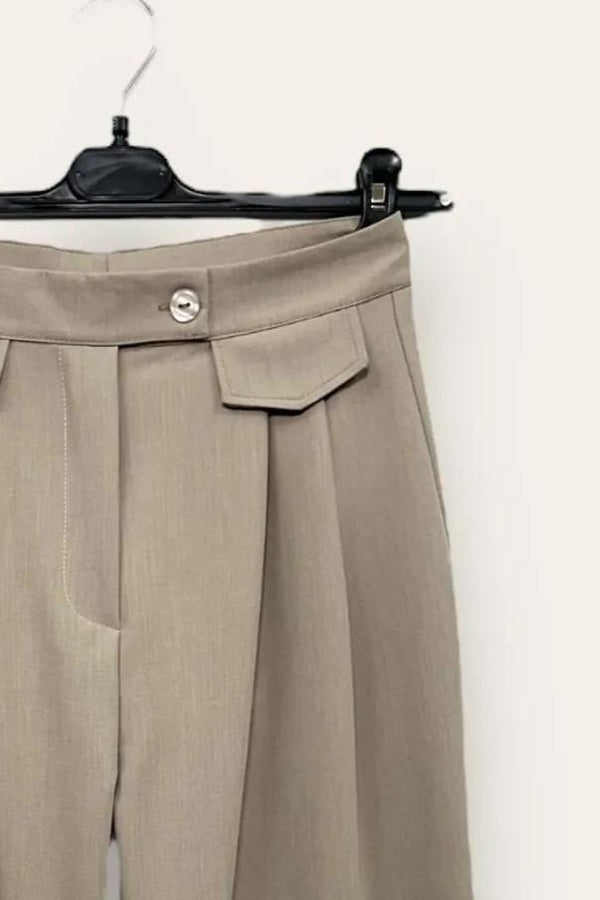 LOVEme Pantaloni a palazzo con pinces