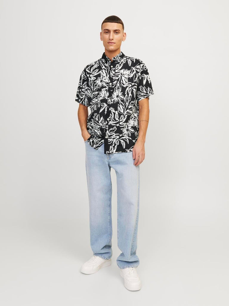 JACK AND JONES JORLAFAYETTE AOP SHIRT SS