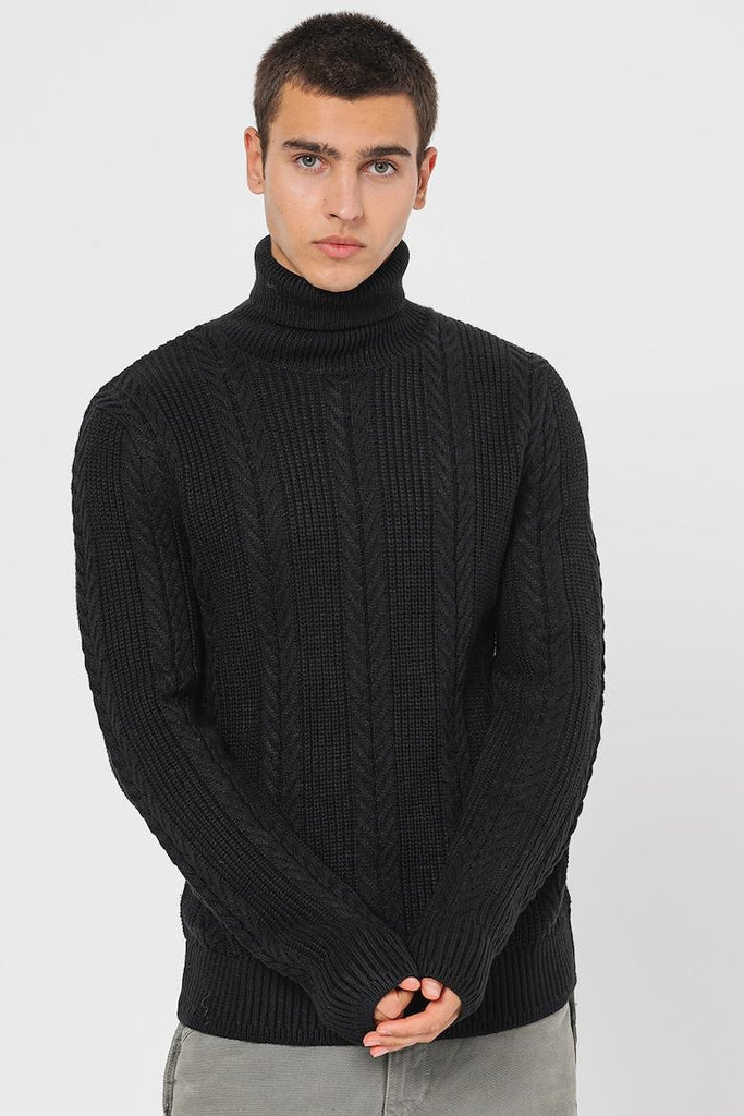 JACK AND JONES JCOCIPHER KNIT ROLL NECK
