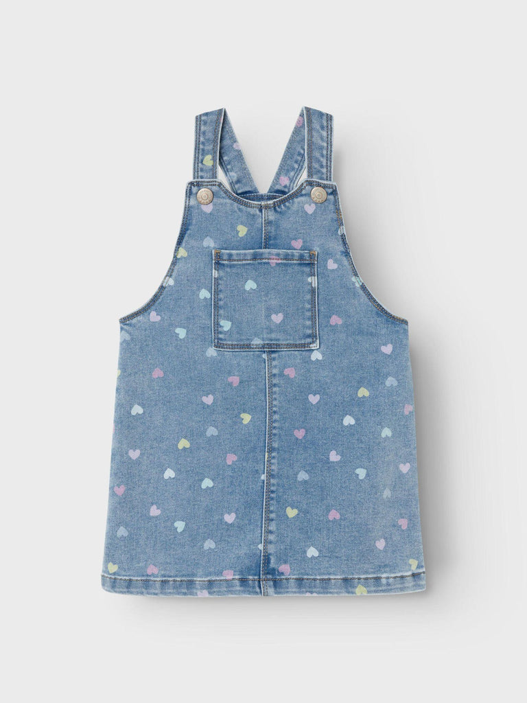 NAME.IT NMFROSA SHORT DNM BIBSKIRT 3555-ON F