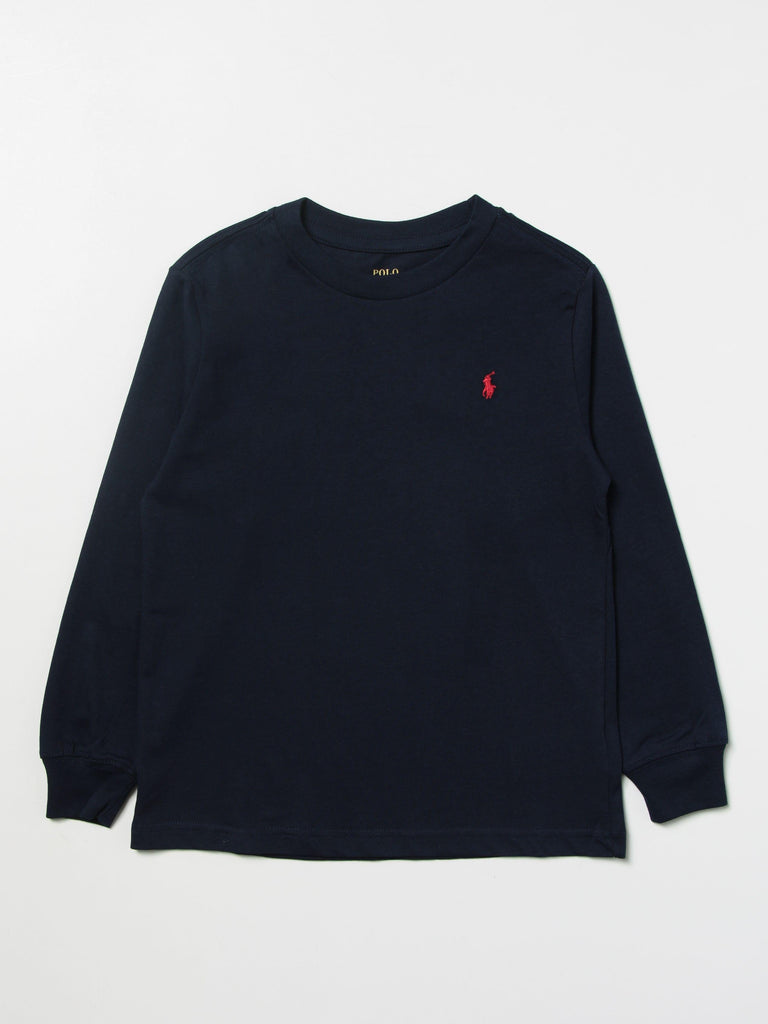 RALPH LAUREN LS CN-KNIT SHIRTS-T-SHIRT