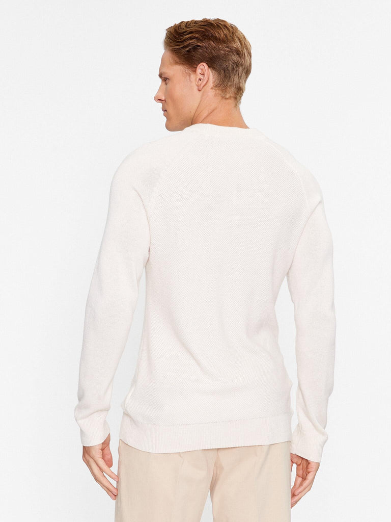GUESS ALEC RAGLAN LS CN STITCH SWTR