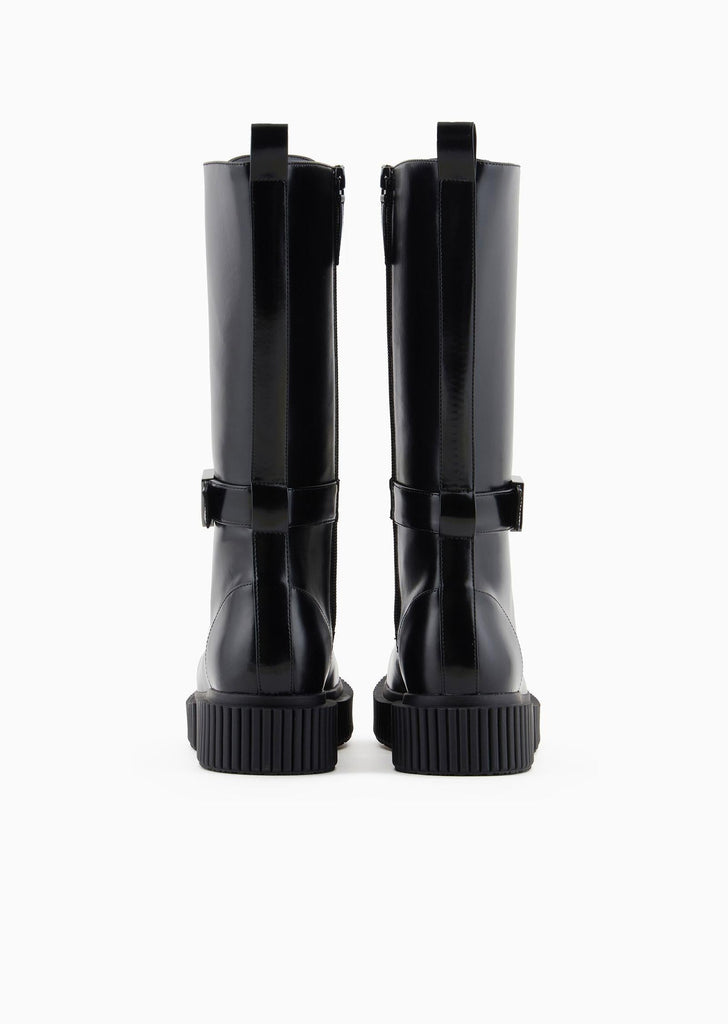 ARMANI EXCHANGE BOOT BRUSHED PU