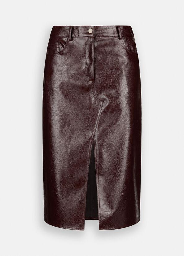 LIU JO GONNA SPALMATA LONGUETTE