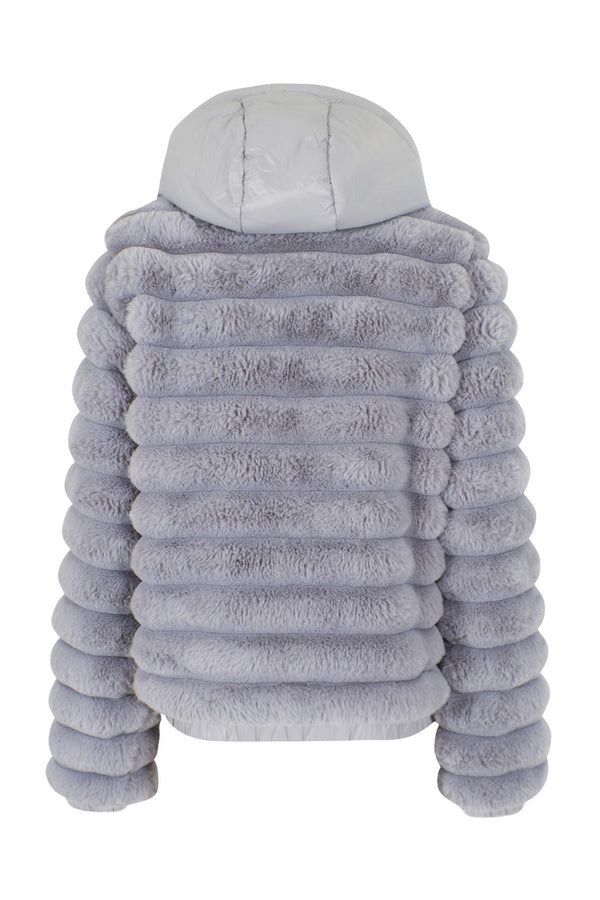 YES ZEE GIUBBINO DONNA TIPO BOMBER, REVERSIBILE