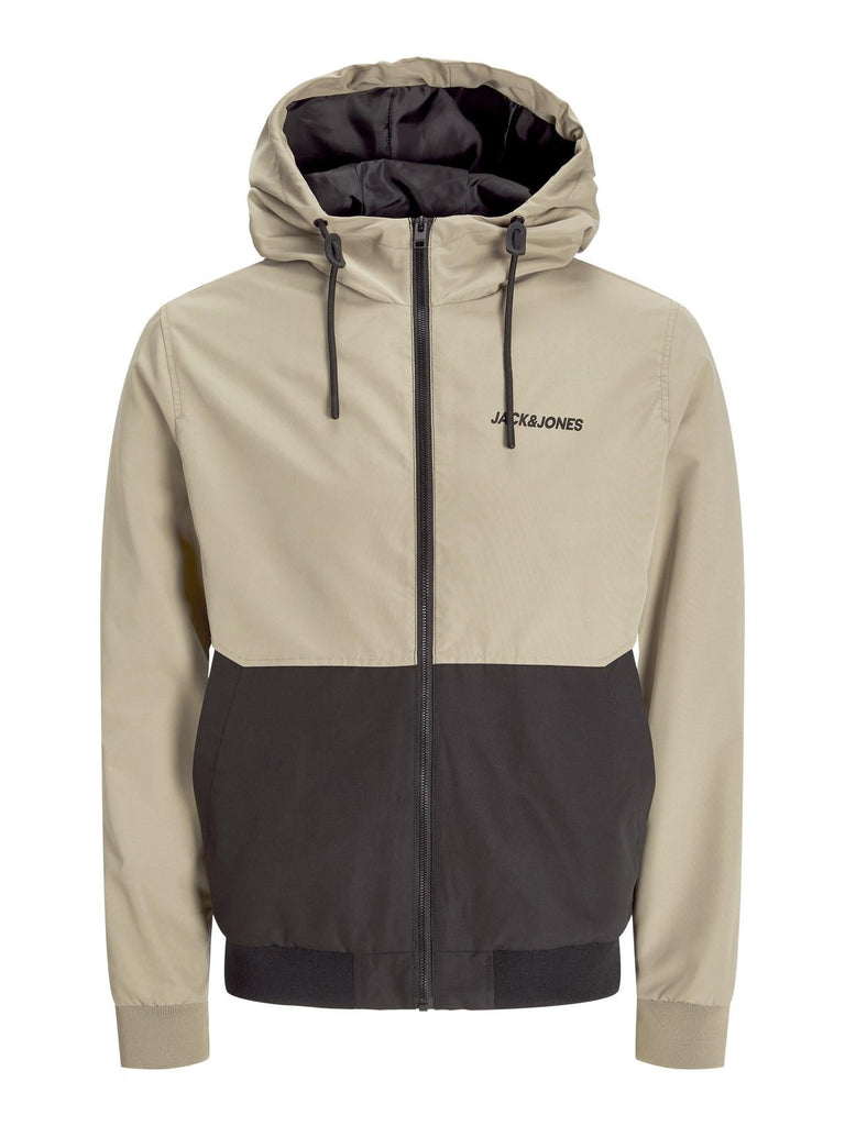 JACK AND JONES JJERUSH HOOD BOMBER NOOS