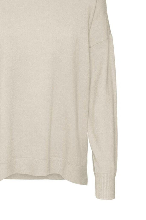 VERO MODA VMKARIS LS BOATNECK BOXY PULLOVER GA BOO