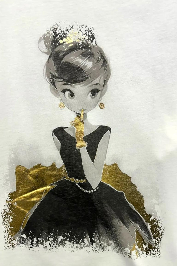 LOVEme T-shirt con una principessa