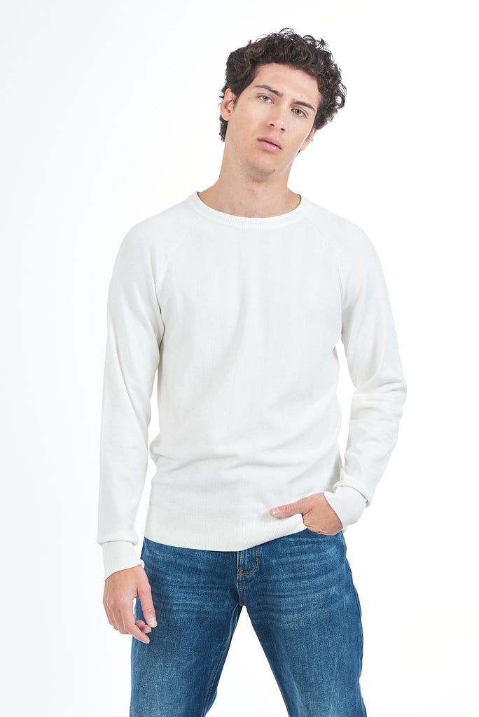 YES ZEE MAGLIA UOMO GIROCOLLO RAGLAN