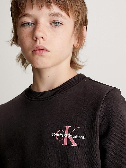 CALVIN KLEIN JEANS MONOGRAM CN SWEATSHIRT