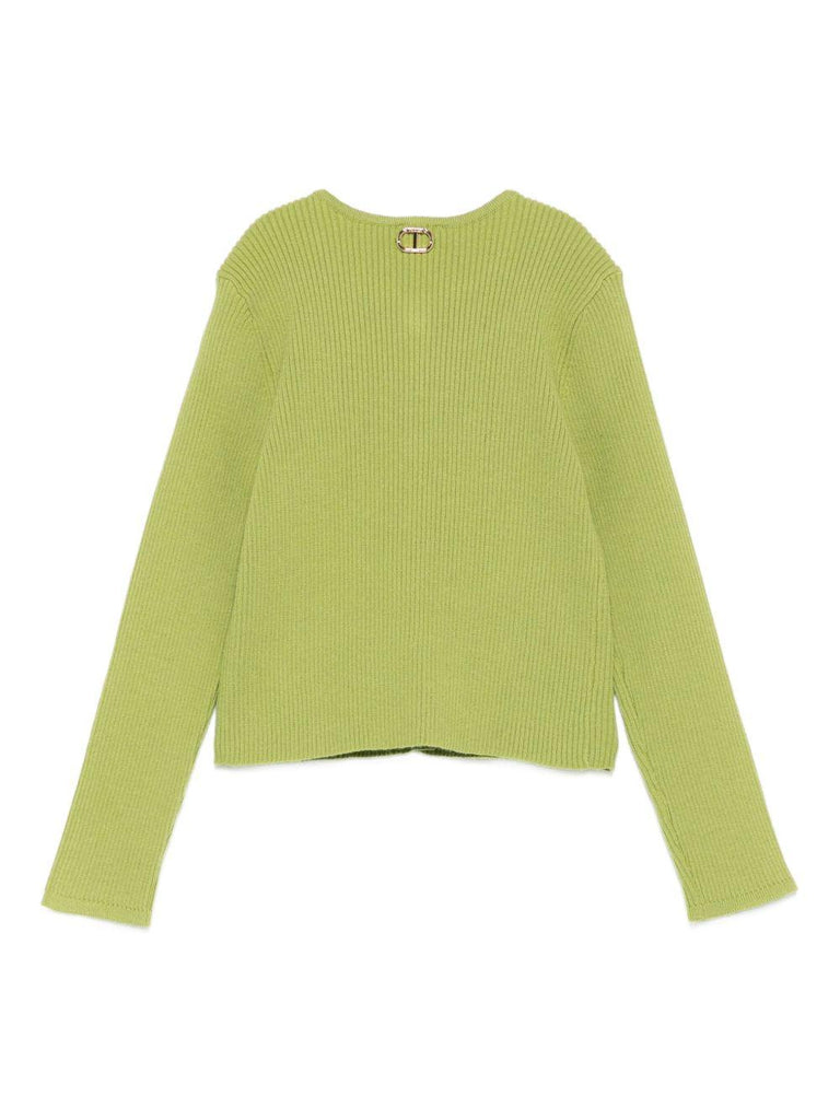 TWINSET CARDIGAN COREANA IN MAGLIA