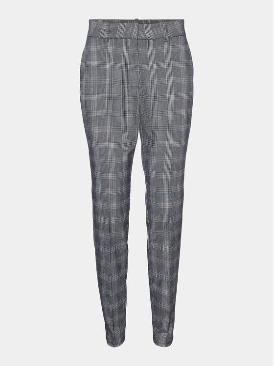 VERO MODA VMMALIN HR TAPERED CHECK PANT