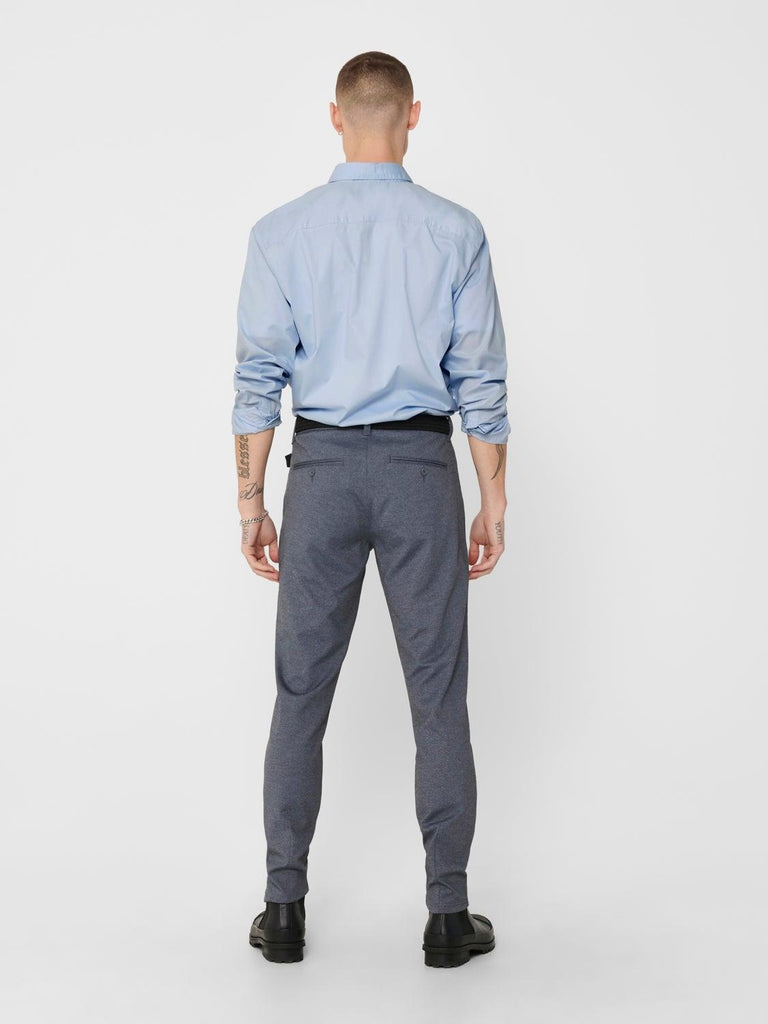ONLY&SONS ONSSANE LIFE LS SOLID POPLIN SHIRT