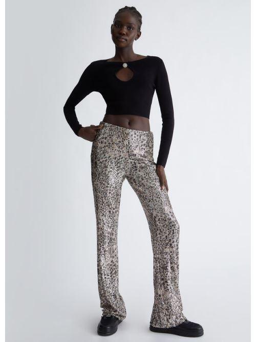 LIU JO ECS MAGLIA M/L CROPPED VISCO