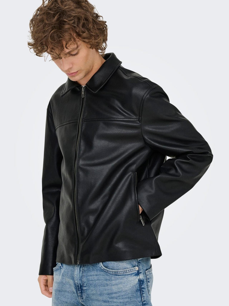 ONLY&SONS ONSJACK PU JACKET OTW