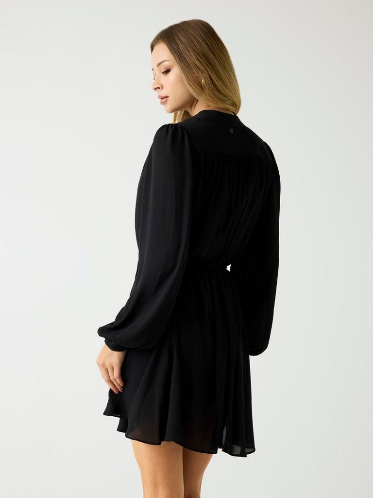 GUESS LS WANDA FLARE DRESS