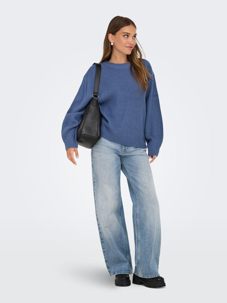 ONLY ONLMILOUZ LS RIB PULLOVER KNT NOOS