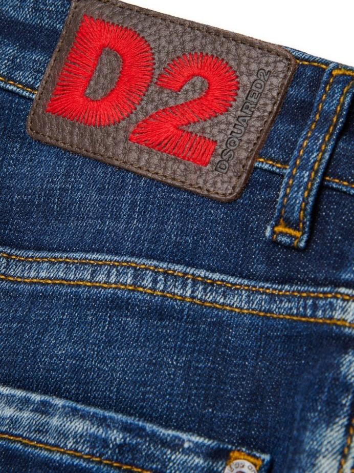 DSQUARED2 JUNIOR D2P438U STANISLAV JEAN PANTALONI