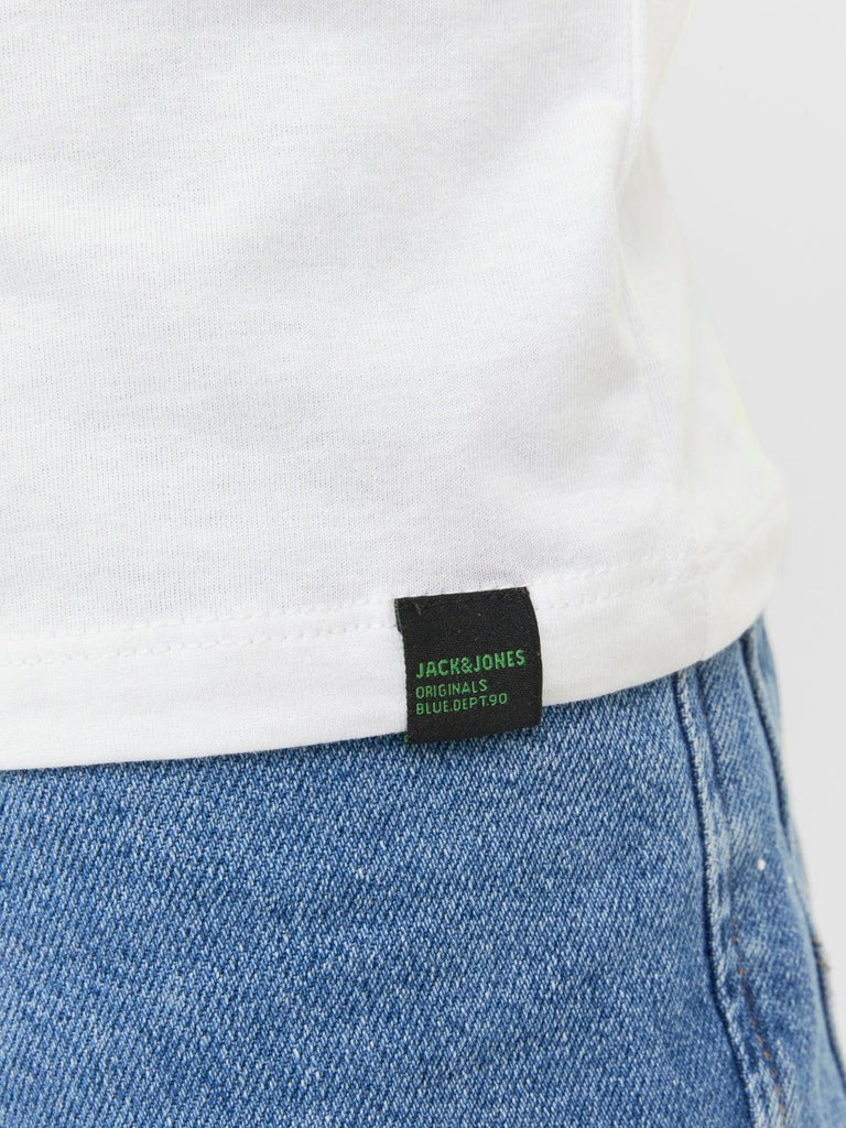 JACK JONES KIDS JORTULUM LOGO TEE SS CREW NECK JNR