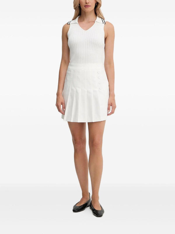 PINKO LIPARI CANOTTA RIBBED VISCOSA