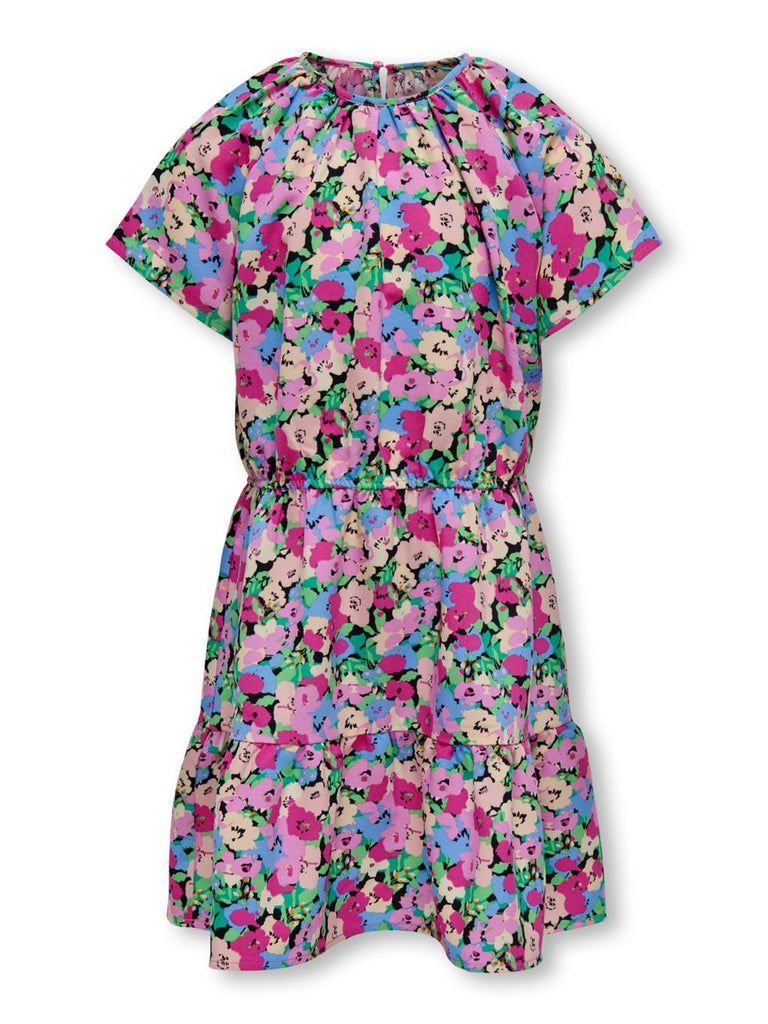 ONLY KIDS KOGTILMA S/S CUTLINE DRESS PTM