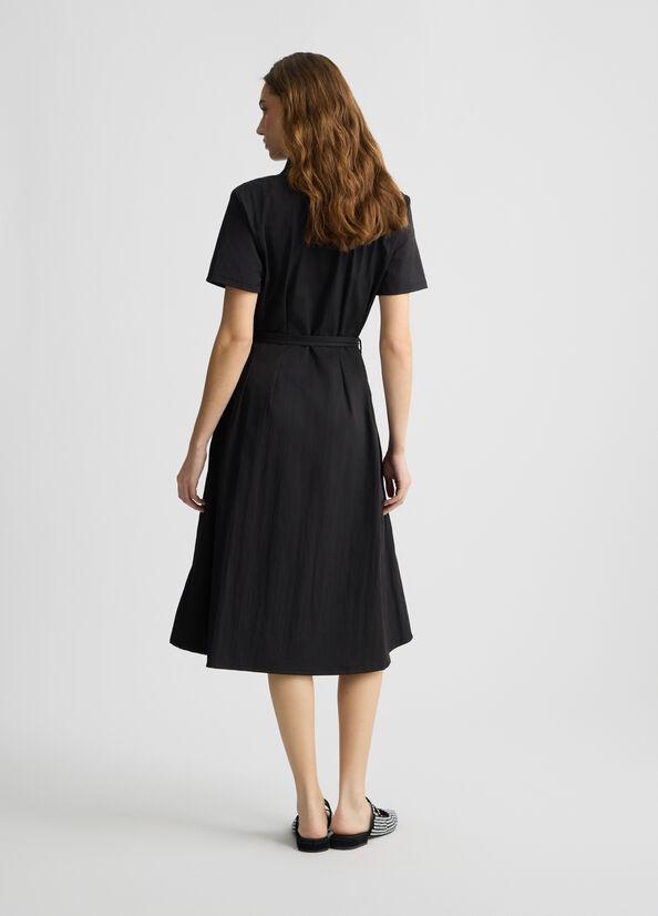 LIU JO ABITO PIEGHE MIDI M/C