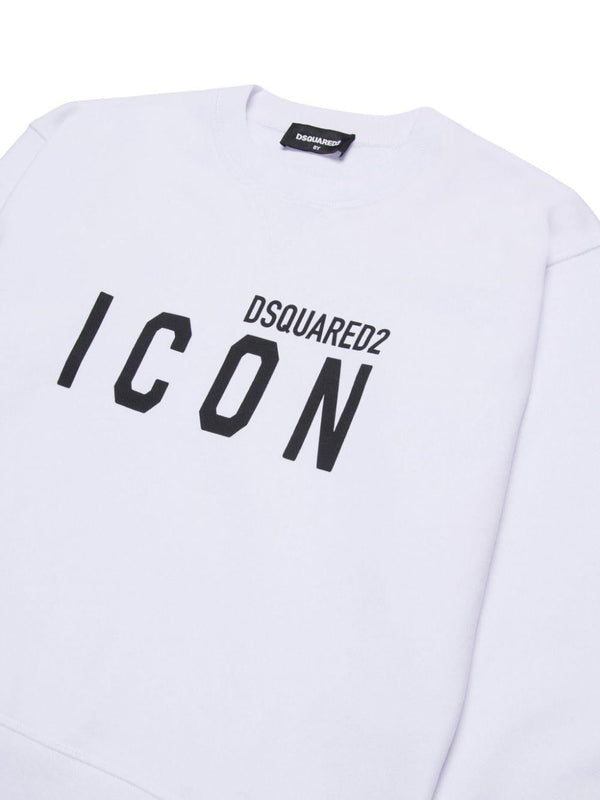 DSQUARED2 JUNIOR D2S865U SLOUCH FIT-ICON FELPA