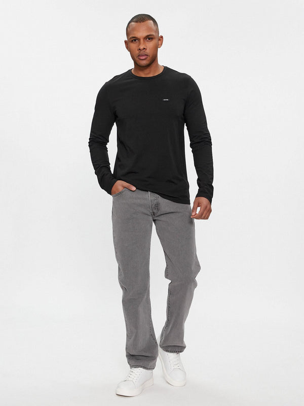 CALVIN KLEIN STRETCH SLIM FIT LS