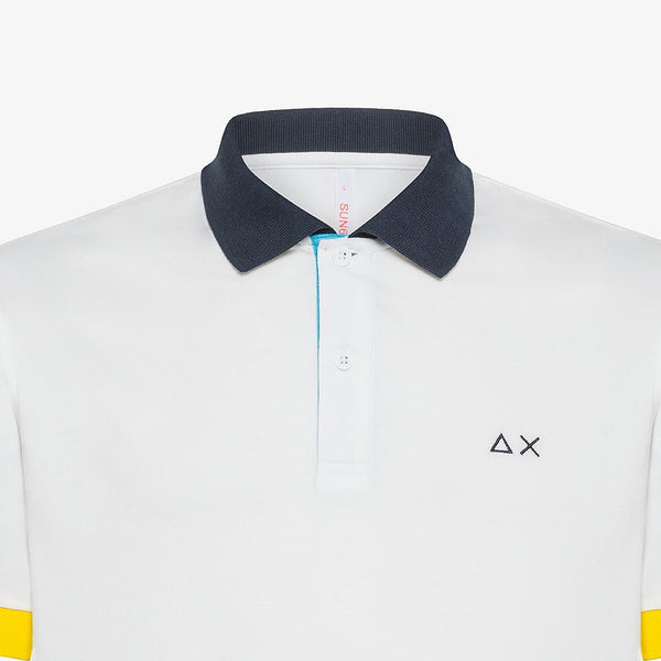 SUN68 POLO 3 COLOR WAY S/S