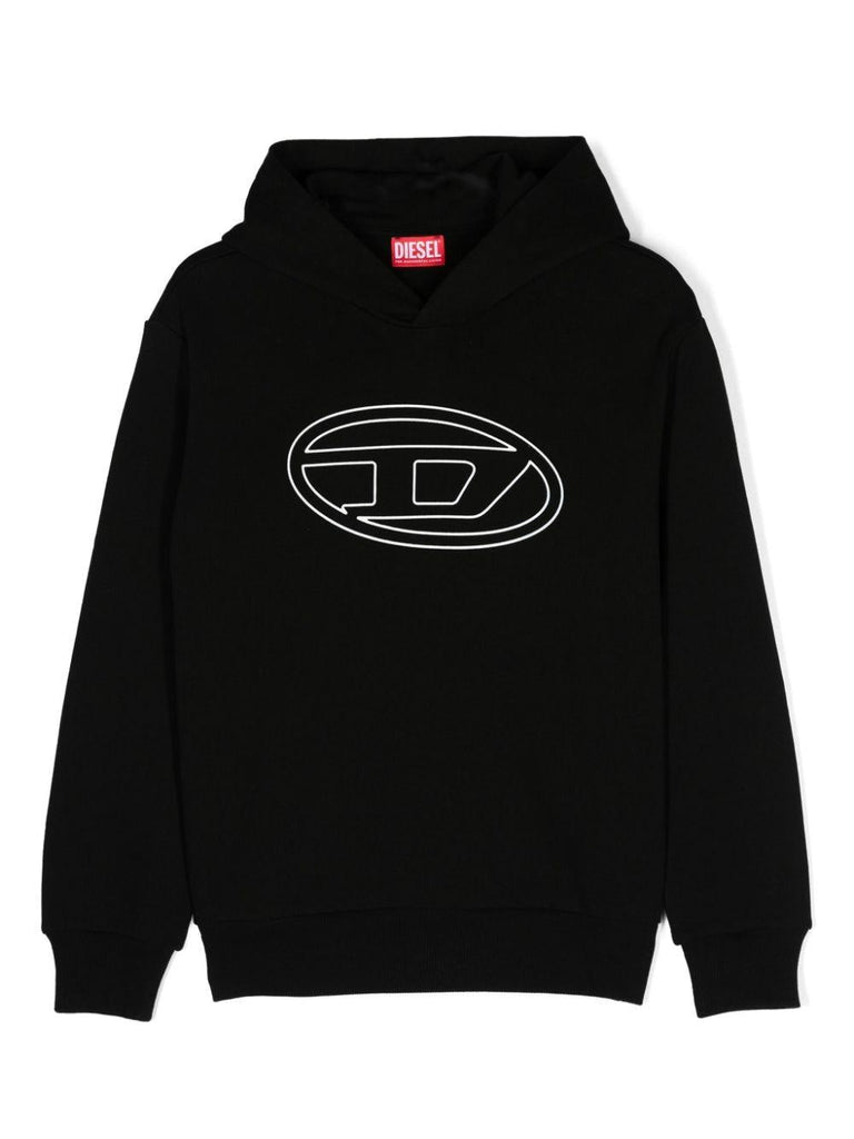 DIESEL SBIGOVALHOOD OVER SWEAT-SHIRT