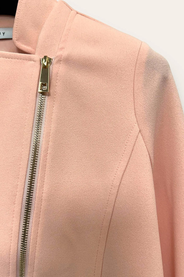 LOVEme Giacca chiodo in crepe