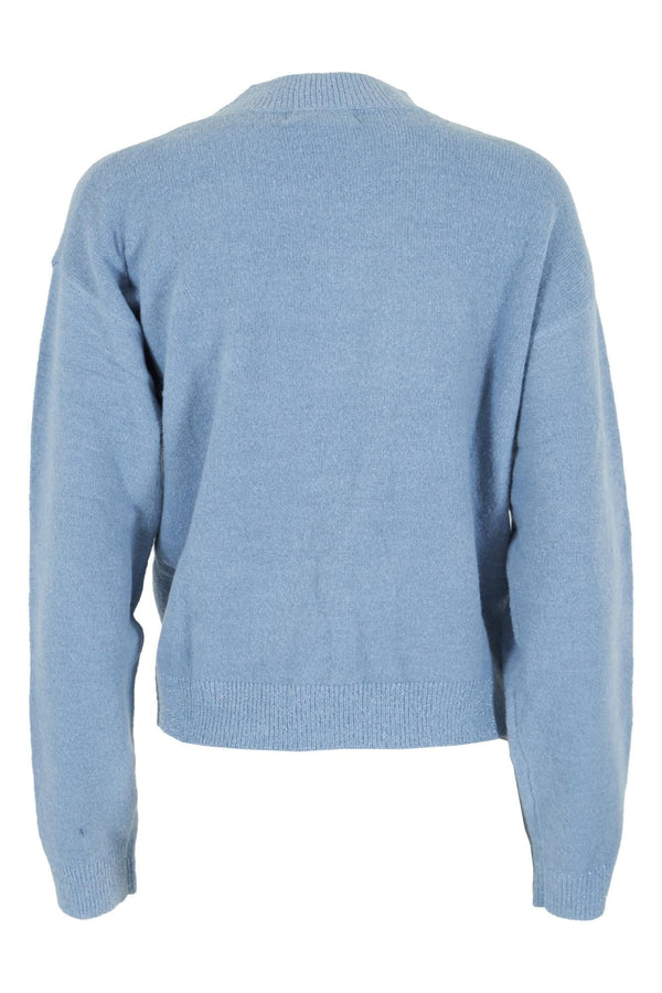 YES ZEE MAGLIA DONNA LUPETTO CROPPED